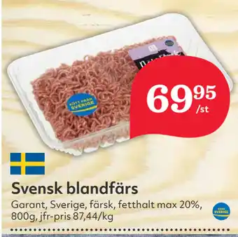 Hemköp Svensk blandfärs erbjuda