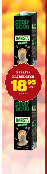 Din Mat Barista havredryck erbjuda