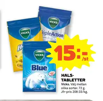 Stora Coop Halstabletter erbjuda
