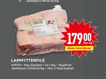 Lammytterfilé