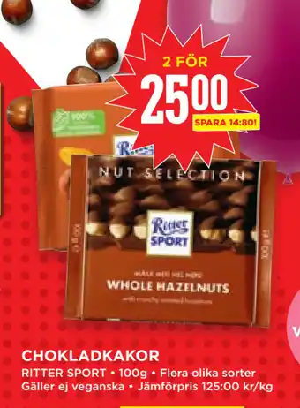 Willys Hemma Chokladkakor erbjuda