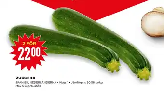 Willys Zucchini erbjuda