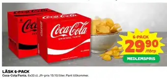 Coop Läsk 6-pack erbjuda