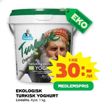Coop Forum Ekologisk turkisk yoghurt erbjuda