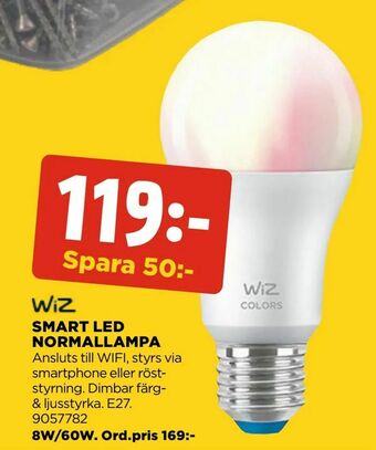 Jem&Fix Smart led normallampa erbjuda
