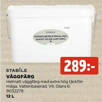 Jem&Fix Väggfärg erbjuda