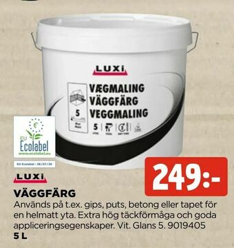 Jem&Fix Väggfärg erbjuda