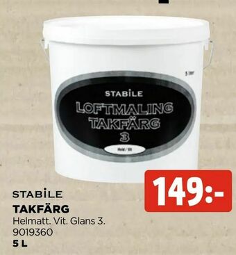 Jem&Fix Takfärg erbjuda