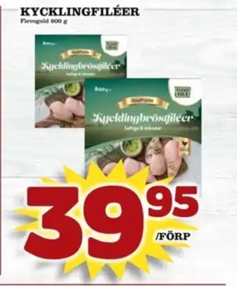 Matdax Flevogold kycklingbröstfilé erbjuda