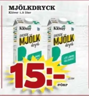 Matdax Klöver mellanmjölk erbjuda