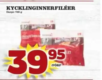 Matdax Danpo kycklinginnerfilé erbjuda