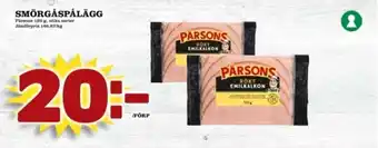 Matdax Pärsons kalkon erbjuda