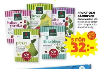 Kivik fruktdryck