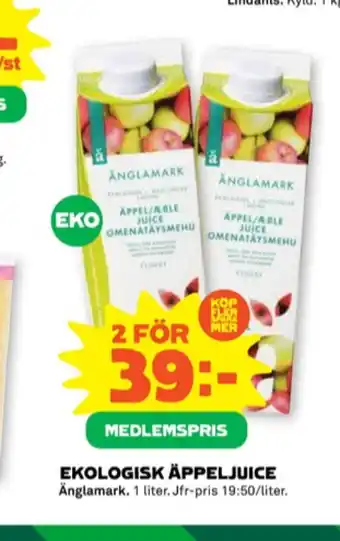 Stora Coop Änglamark juice erbjuda