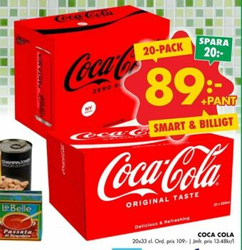 ÖoB Coca cola erbjuda