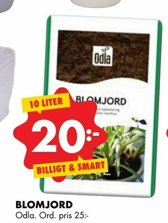 ÖoB Blomjord erbjuda