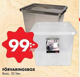 ÖoB Förvaringsbox erbjuda