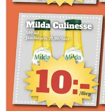 Bonum Matmarknad Milda Culinesse erbjuda
