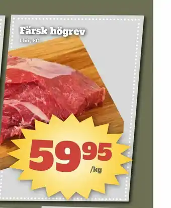 Bonum Matmarknad Färsk högrev erbjuda