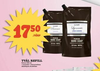Bonum Matmarknad Tvål refill erbjuda