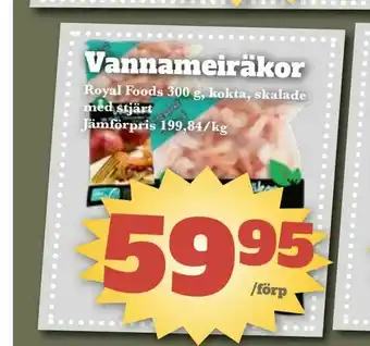 Bonum Matmarknad Vannameiräkor erbjuda