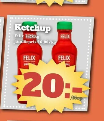 Bonum Matmarknad Ketchup erbjuda