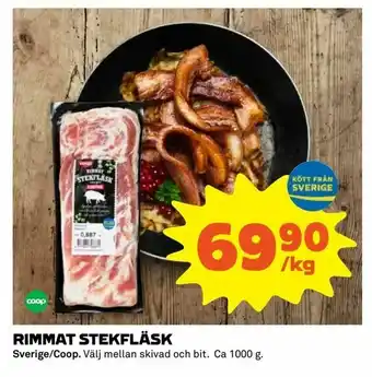Rimmat stekfläsk