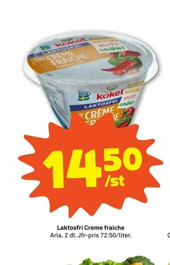 Coop Forum Laktosfri Creme fraiche erbjuda