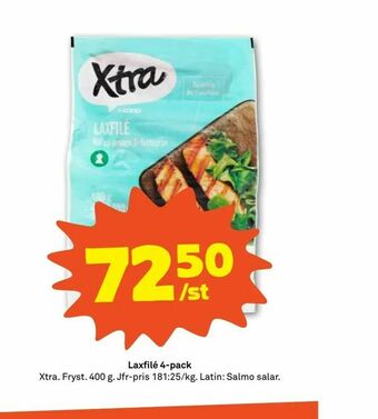 Coop Forum Laxfilé 4-pack erbjuda