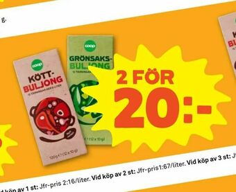 Coop Forum Buljong erbjuda