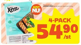 Coop Extra Laxfilé 4-pack erbjuda
