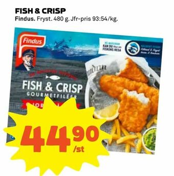 Coop Extra Fish & crisp erbjuda