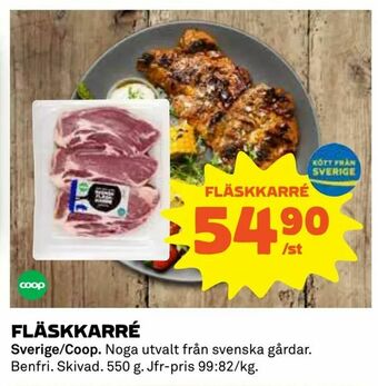 Coop Daglivs Fläskkarré erbjuda