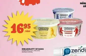 Din Mat Smaksatt kvarg erbjuda