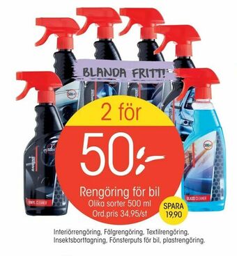EKO Rengöring för bil erbjuda