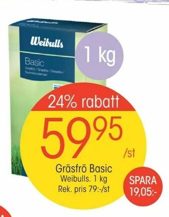 EKO Gräsfrö Basic erbjuda