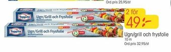 EKO Ugn/grill och frysfolie erbjuda