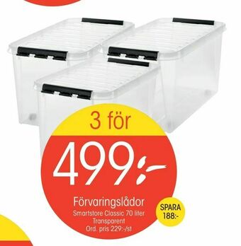 EKO Förvaringslådor erbjuda