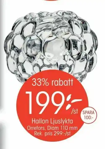 EKO Hallon Ljuslykta erbjuda