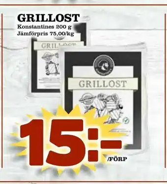 Matboden Ektorp Grillost erbjuda