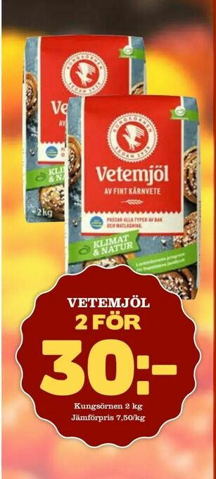 Matboden Ektorp Vetemjöl erbjuda