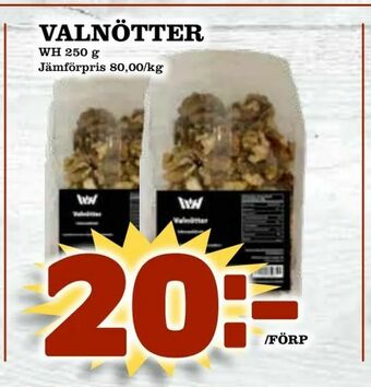 Valnötter