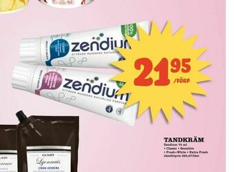 Nelins Tandkräm erbjuda