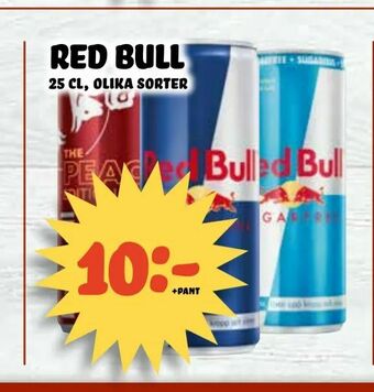 Nelins Red bull erbjuda