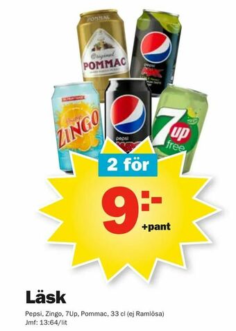 Pekås Läsk erbjuda