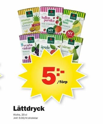 Pekås Lättdryck erbjuda