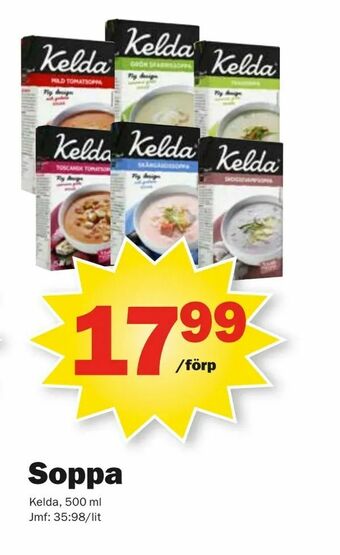 Pekås Soppa erbjuda