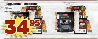 Prisma Mat grillkorv • delikorv erbjuda