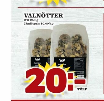 Prisma Mat Valnötter erbjuda