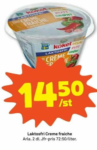 Stora Coop Laktosfri Creme fraiche erbjuda